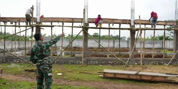 Pembangunan Gedung Kopdes Merah Putih di Desa Ciparakan, Kecamatan Kalipucang, Kabupaten Pangandaran