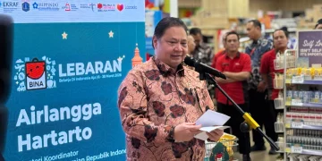 Menteri Koordinator Bidang Perekonomian Airlangga Hartarto (Foto: M.Ibrahim)