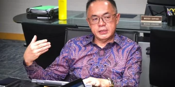 Direktur Wholesale KB Bank, Widodo Suryadi, mengungkapkan bahwa kontribusi segmen wholesale, yang mencakup corporate, commercial (middle market), dan SME ikut mendominasi portofolio kredit perseroan (Foto: Reggy Prawoso)