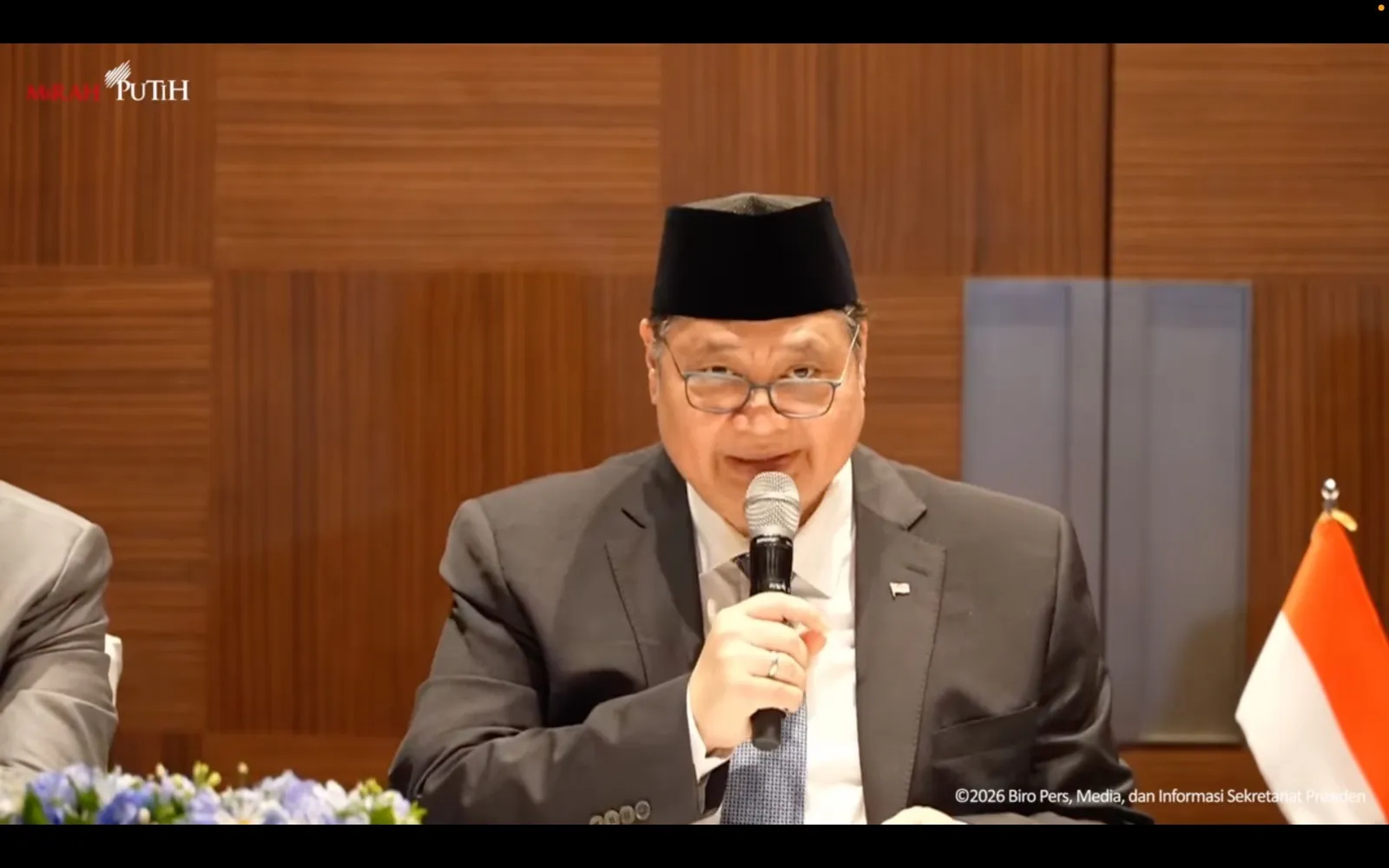 Menteri Koordinator Bidang Perekonomian Airlangga Hartarto