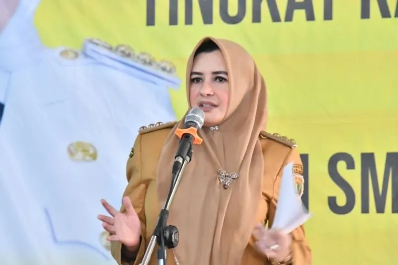 Bupati Pekalongan, Jawa Tengah, Fadia Arafiq. ANTARA/HO-Humas Kabupaten Pekalongan/aa.