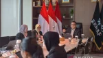 Menteri Ekonomi Kreatif, Teuku Riefky Harsya, melakukan pertemuan daring bersama Duta Besar Luar Biasa dan Berkuasa Penuh (Dubes LBBP) Republik Indonesia untuk Amerika Serikat, Dwisuryo Indroyono Soesilo, Jakarta, Selasa (14/4/2026) (ANTARA/HO-Kementerian Ekonomi Kreatif)