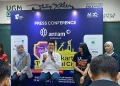 Antam menggelar konferensi pers terkait keikutsertaannya sebagai title parrtner dalam Jakarta Marketing Week 2026 di Jakarta, 29 April 2026. (Foto: Khoirifa)