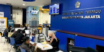 Suasana Kantor KPP Madya Jakarta, Kamis (30/4/2026). (Foto: ANTARA/Harianto)