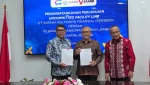 Peresmian kerja sama antara Bank Jambi dan PT Sarana Multigriya Finansial (SMF) Persero melalui penandatanganan Perjanjian Uncommitted Facility Line dengan nilai fantastis mencapai Rp200 miliar.