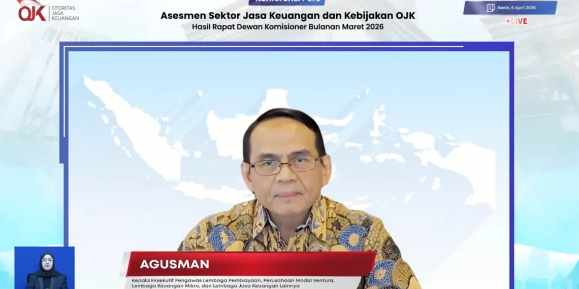 Kepala Eksekutif Pengawas Lembaga Pembiayaan, Modal Ventura, dan Lembaga Keuangan Lainnya (PVML) OJK Agusman