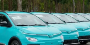 Ilustrasi: Armada perusahaan Taksi Listrik, Green SM Indonesia. (Foto: istimewa)