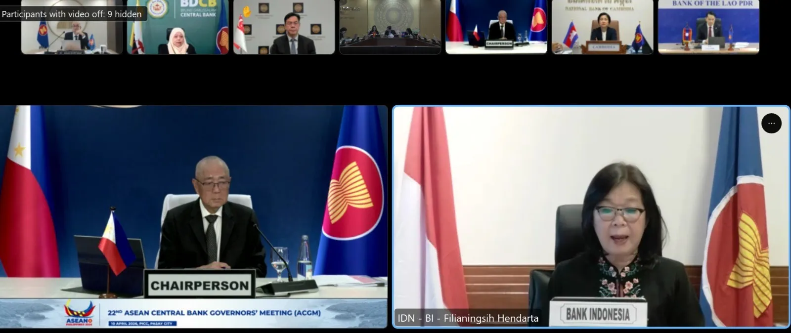 Pertemuan Menteri Keuangan dan Gubernur Bank Sentral ASEAN. (Foto: Istimewa)