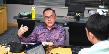 Direktur Wholesale KB Bank, Widodo Suryadi, mengatakan hubungan ekonomi antara Indonesia dan Korea Selatan membuka pintu peluang bagi ekspansi bisnis perseroan, khususnya di segmen wholesale banking (Foto: Reggy Prawoso)