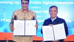 Direktur Utama BTN, Nixon L.P. Napitupulu dan