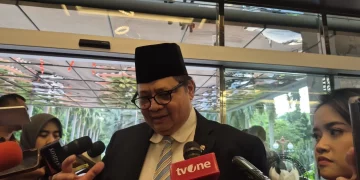 Menteri Koordinator Bidang Perekonomian Airlangga Hartarto. (Foto: Irawati)