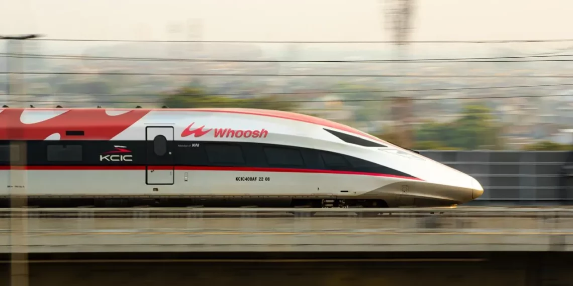 KCIC Pastikan Whoosh Aman di Tengah Cuaca Ekstrem, Sensor Berjalan Optimal