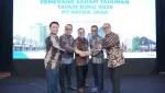 Jajaran pejabat PT Patra Jasa di Rapat Umum Pemegang Saham (RUPS) Tahunan Tahun Buku 2025 PT Patra Jasa. (Foto: ANTARA/HO-Patra Jasa)
