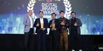 Bank Mandiri menerima sejumlah penghargaan di ajang Infobank Digital Brand 2026. (Foto: Infobank)