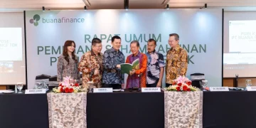 Jajaran manajemen Buana Finance dalam RUPST Tahun Buku 2026. (Foto: Istimewa)