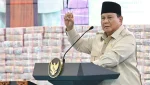 Presiden Prabowo Subianto menghadiri penyerahan hasil denda administratif dan penyelamatan keuangan negara di Kejaksaan Agung, Jakarta, Rabu, 13 Mei 2026. (Foto: BPMI Sekretariat Presiden)