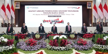 Rapat Umum Pemegang Saham (RUPS) Tahunan Tahun Buku 2025 Bank Jatim, Kamis (7/5). (Foto: Istimewa)
