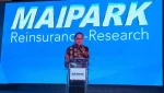 Kepala Eksekutif Pengawas Perasuransian, Penjaminan, dan Dana Pensiun OJK Ogi Prastomiyono dalam Maipark Award 2026, di Jakarta, Kamis, 7 Mei 2026. (Foto: M Ibrahim)