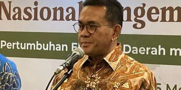 Menteri Perdagangan Budi Santoso di Balai Kartini, Jakarta, Senin (25/5/2026).(Foto: Prima Gumilang)