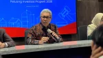 SEVP Asset Management BTN, Benjamin Sihombing, membeberkan, program Lelang Akbar BTN 2026 menjadi salah satu instrumen yang digunakan perseroan untuk mempercepat pemulihan kredit bermasalah. (FOTO: M.IBRAHIM)