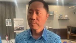 Wakil Direktur Utama PT Blue Bird Tbk, Sigit Priawan Djokosoetono saat ditemui usai Rapat Umum Pemegang Saham Tahunan (RUPST), Kamis (18/6). (Foto: Alfi Salima Puteri)