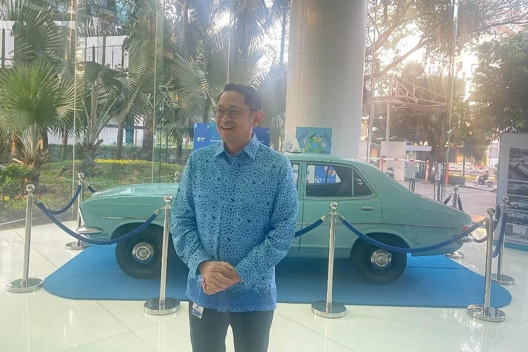 Direktur Utama PT Blue Bird Tbk, Adrianto Djokosoetono. (Foto: Alfi Salima Puteri)