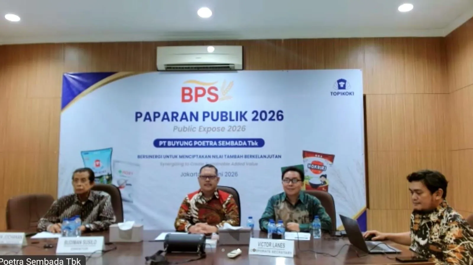 Penpadatan Emiten Beras HOKI Tumbuh 46,7 Persen di Kuartal I 2026