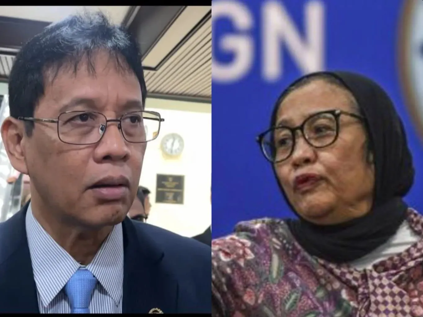 Menteri Keuangan (Menkeu) Purbaya Yudhi Sadewa dan Kepala Badan Gizi Nasional (BGN) Nanik S. Deyang. (Foto: Kolase/Dok. Infobank)