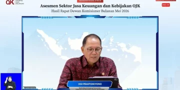 Kepala Eksekutif Pengawas Perasuransian, Penjaminan, dan Dana Pensiun (PPDP) OJK, Ogi Prastomiyono. (Foto: Tangkapan layar YouTube OJK)