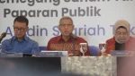Presiden Direktur Bank Aladin Syariah, Koko Tjatur Rachmadi, dalam paparan publik Bank Aladin Syariah, di Jakarta, Kamis, 4 Juni 2026. (Foto: Erman Subekti)