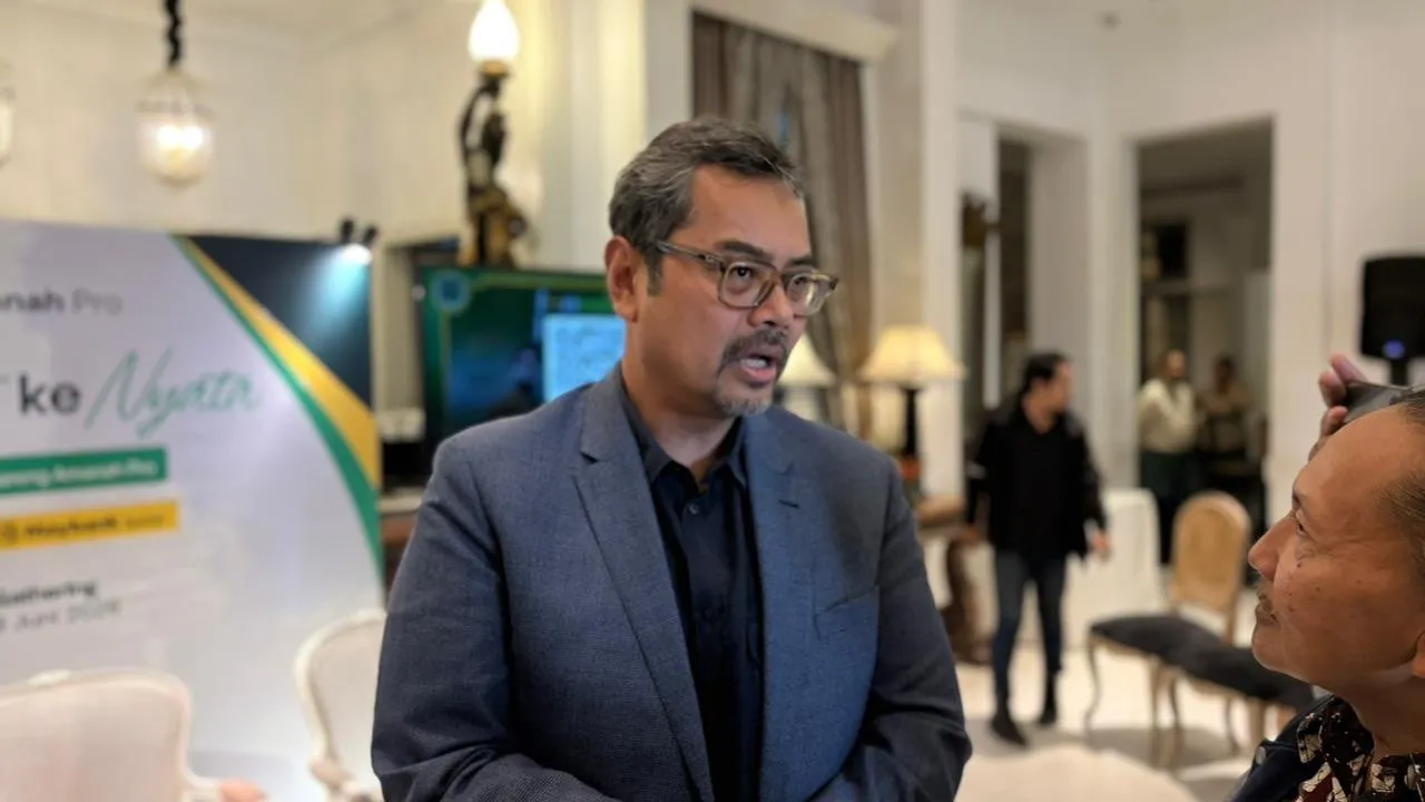 Director of Shariah Business Unit Maybank Indonesia, Rommy H. Buchari (foto: M.Ibrahim)