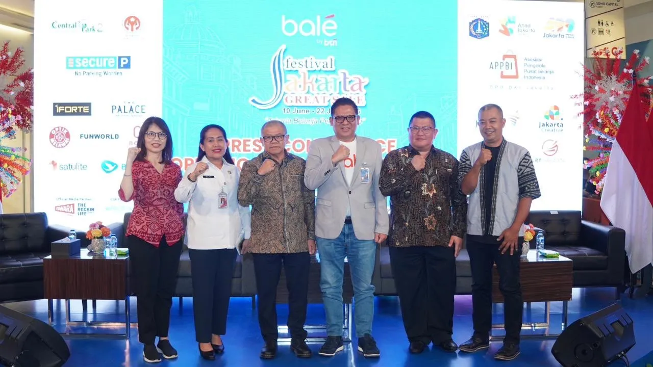 Opening Ceremony Festival Jakarta Great Sale (FJGS) 2026, yang kembali digelar mulai Rp10 Juni – 22 Juli 2026