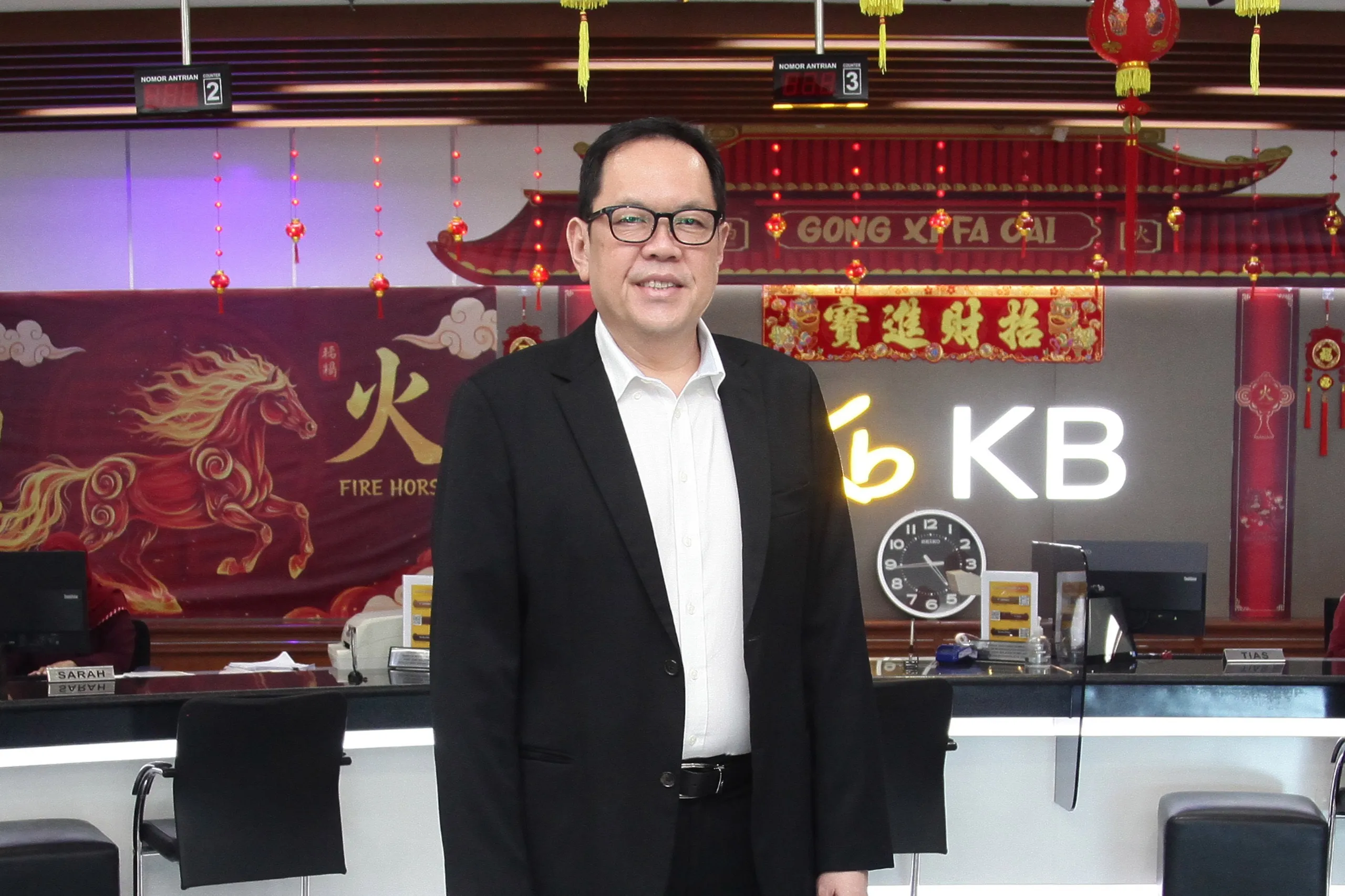 Direktur Utama KB Bank Kunardy Darma Lie (foto: Erman Subekti)
