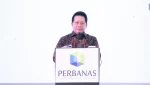 Ketua Umum Perbanas sekaligus Direktur Utama BRI Hery Gunardi