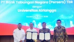 Penandatanganan Nota Kesepahaman (MoU) strategis BTN dengan Universitas Airlangga (UNAIR), Kamis (12/6).