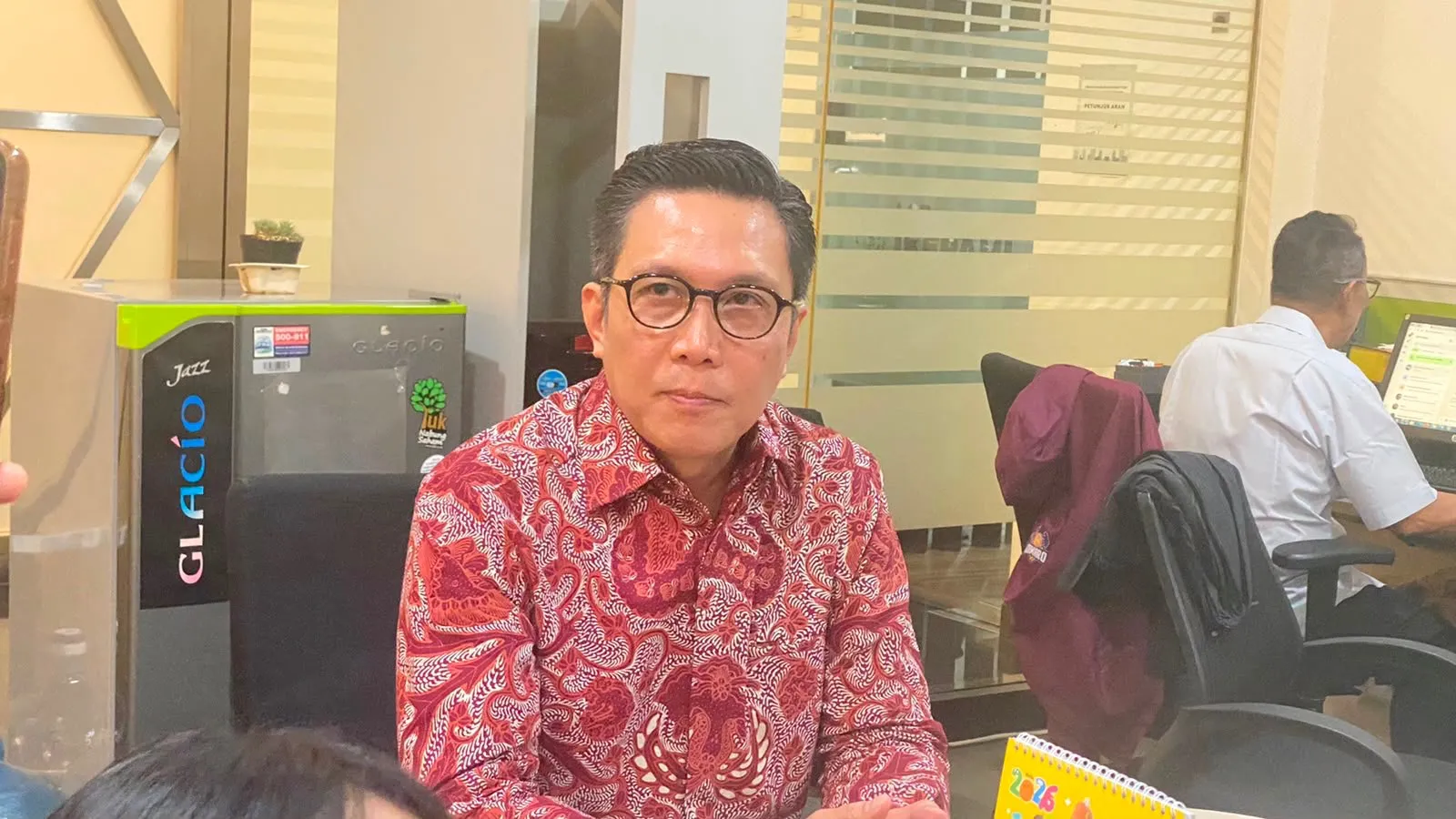 Direktur Utama BEI Jeffrey Hendrik. (Foto: Khoirifa)