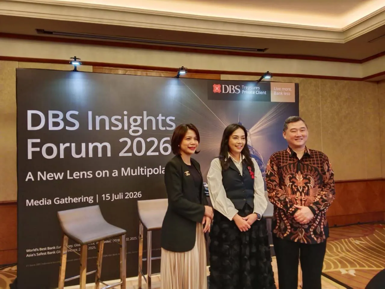 Dana Kelolaan Nasabah Kaya DBS Tumbuh 13 Persen pada Juni 2026