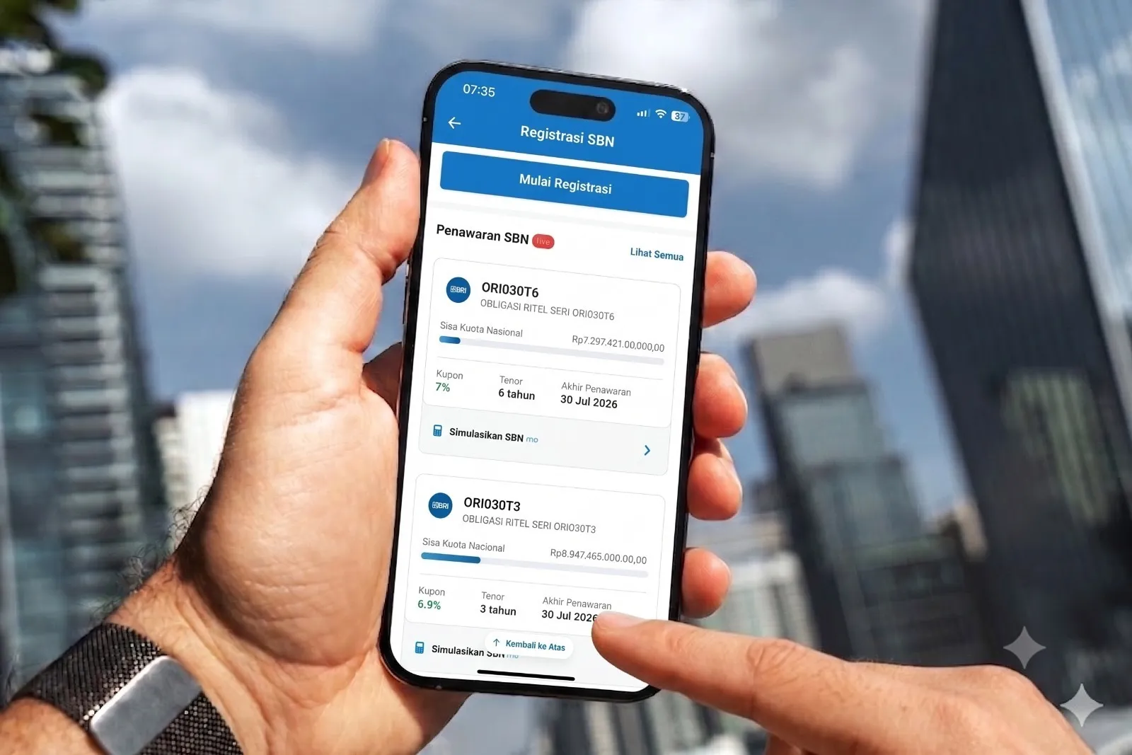 Investasi Obligasi Negara Ritel