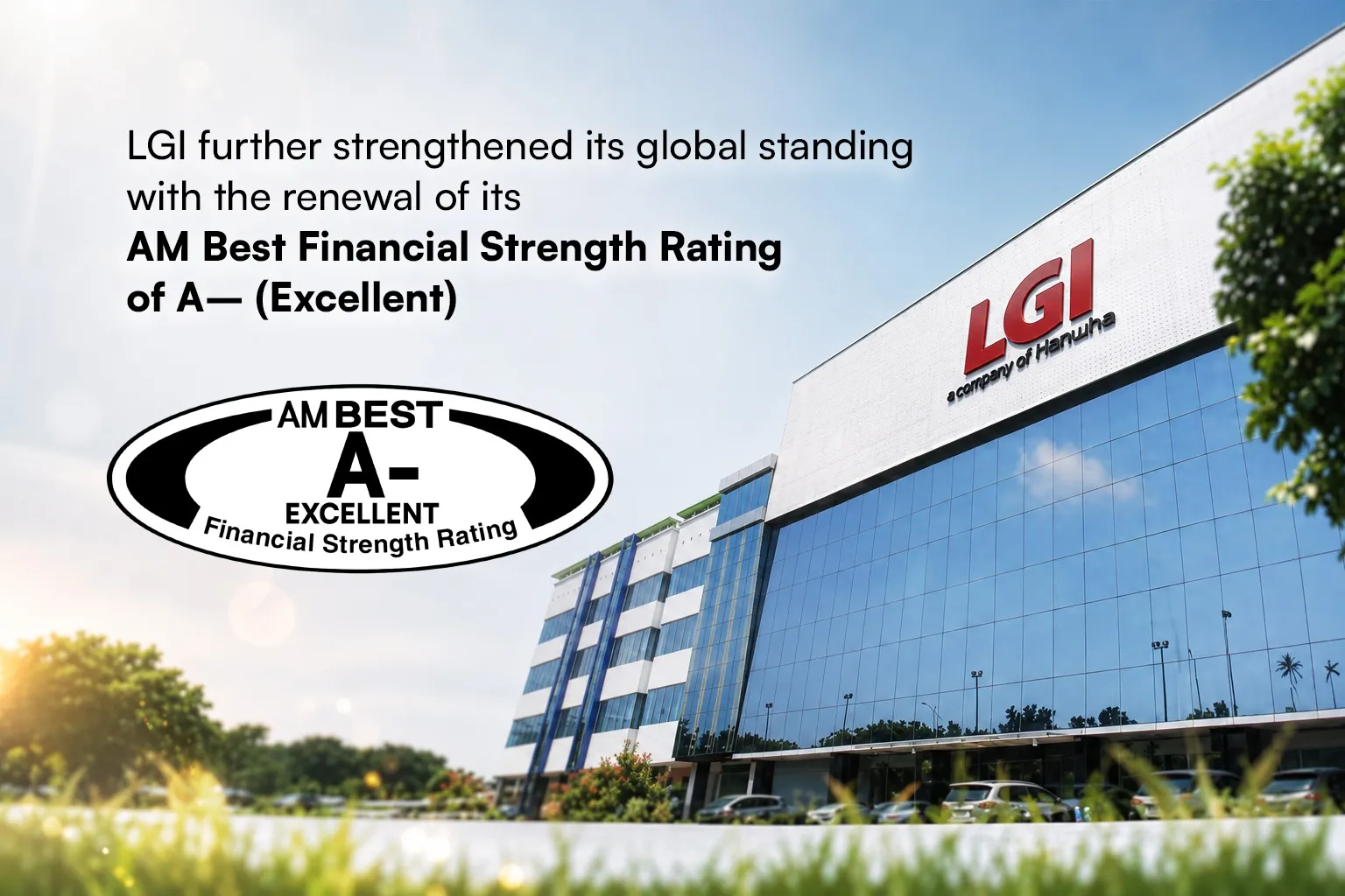 LGI Reports Record First-Half 2026 Results Renews AM Best A–Rating