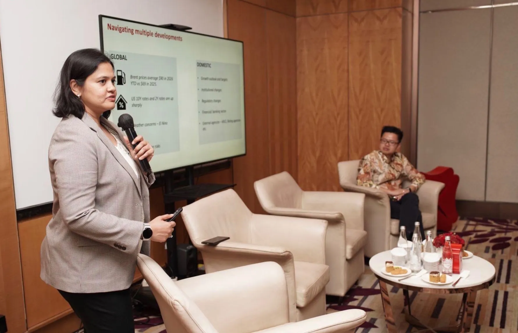 Senior Economist DBS Bank, Radhika Rao DBS Institutional Investor Forum 2026 di Jakarta pada Rabu (29/7/2026).